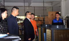 熱烈歡迎柳江區(qū)委書(shū)記區(qū)軍雄一行蒞臨我司參觀指導(dǎo)