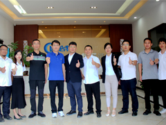 熱烈歡迎新疆阿克蘇副市長(zhǎng)張帆一行蒞臨我司參觀指導(dǎo)！