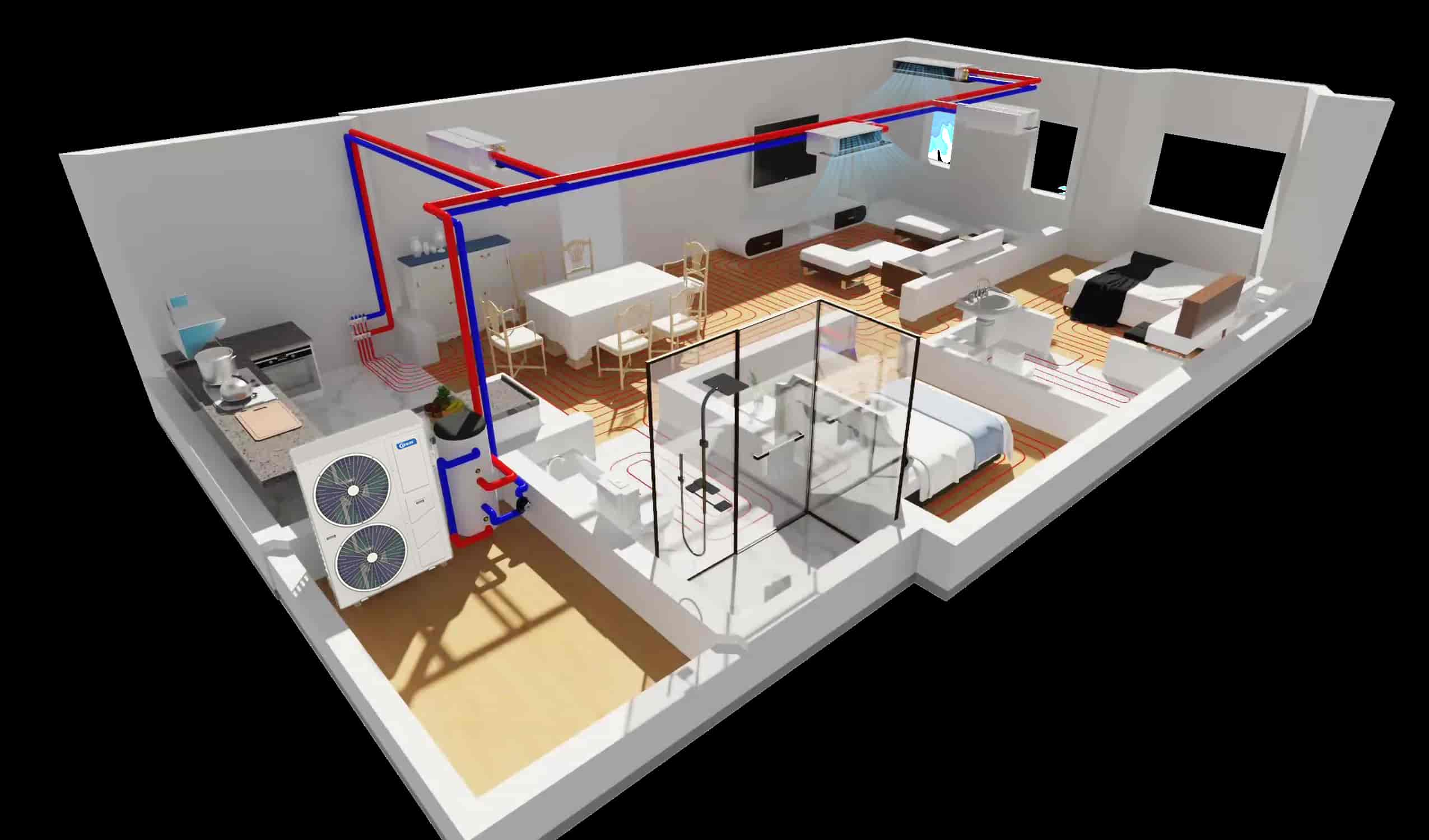 干貨！手把手教你空氣能采暖末端怎么選？